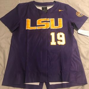 LSU Women’s Softball Jersey Nike Size Medium